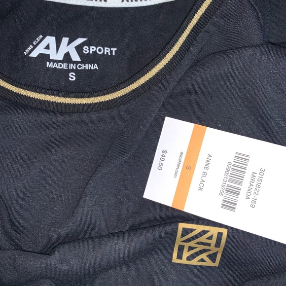 Anne Klein Sport Women’s Black Shirt - Picture 3 of 3